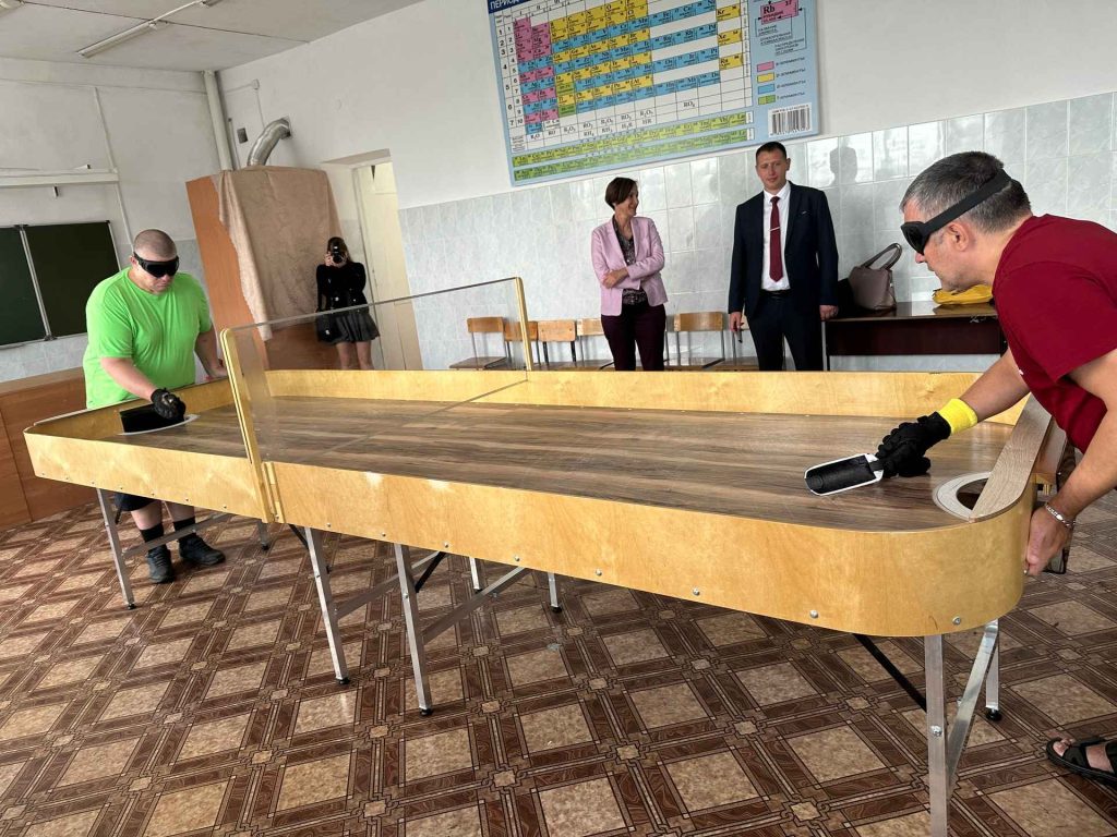 Настольный теннис для слепых: В Бийске проходит чемпионат Сибири и Дальнего Востока